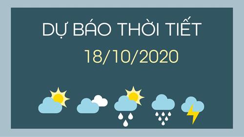 Dự báo thời tiết 18/10/2020: Hà Nội se lạnh, Huế mưa dông tiếp diễn