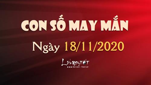 Con số may mắn ngày 18/11/2020 theo tuổi: Chọn số đẹp cho từng tuổi