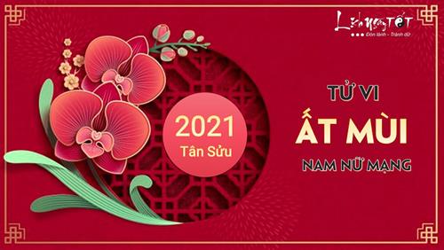 Tử vi tuổi Ất Mùi năm 2021 cho nam nữ mạng sinh năm 1955 và 2015