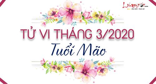 Tử vi tháng 3/2020 tuổi Mão âm lịch: Vận trình tốt đẹp nhưng cũng chớ chủ quan