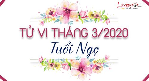Tử vi tháng 3/2020 tuổi Ngọ âm lịch: Sự nghiệp phát triển, tình duyên ngập lối