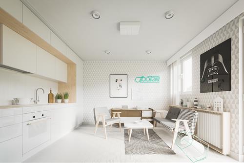 Ý tưởng thiết kế căn hộ diện tích nhỏ, chỉ 20m2 mà vẫn đẹp và sang lạ