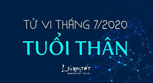 Tử vi tháng 7/2020 tuổi Thân âm lịch: Áp lực đè nặng, chớ vội bỏ cuộc