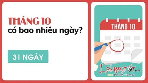 Tháng 10 có bao nhiêu ngày? Xem những điều đặc biệt của tháng bạn cần biết