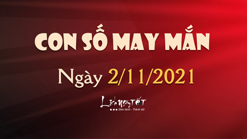 Con số may mắn hôm nay 2/11/2021 theo năm sinh: Chọn số đẹp cho tất cả các tuổi