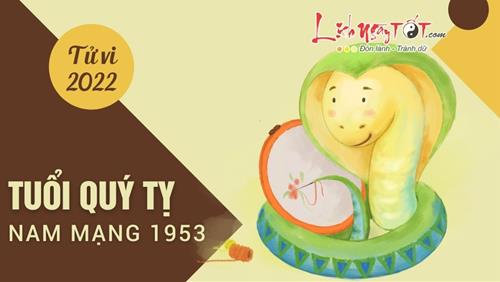 Tử vi tuổi Quý Tỵ năm 2022 nam mạng 1953: Có điềm báo hao tài