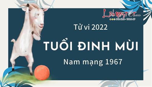 Tử vi tuổi Đinh Mùi năm 2022 nam mạng sinh năm 1967: Một năm đầy triển vọng