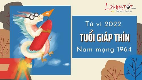 Tử vi tuổi Giáp Thìn năm 2022 nam mạng 1964: Tài lộc khởi vượng hơn hẳn