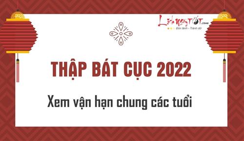 Thập Bát cục năm 2022: Cách xem vận hạn chung cho đầy đủ các tuổi năm Nhâm Dần