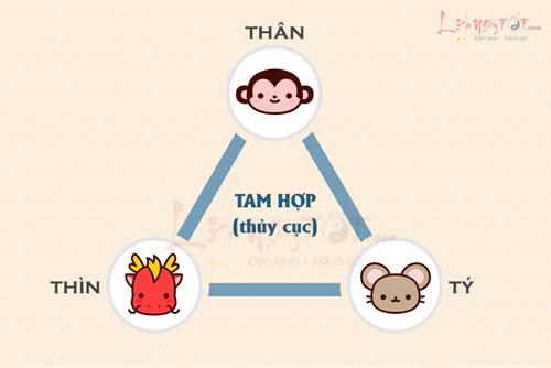 Tam hợp Thân Tý Thìn - Bộ ba ăn ý khi kết hợp hành động