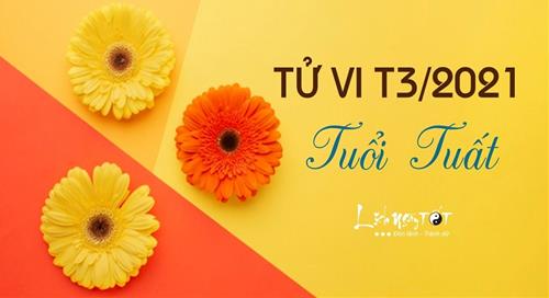 Tử vi tháng 3/2021 tuổi Tuất âm lịch: Sự nghiệp xuống dốc, tình duyên ảm đạm
