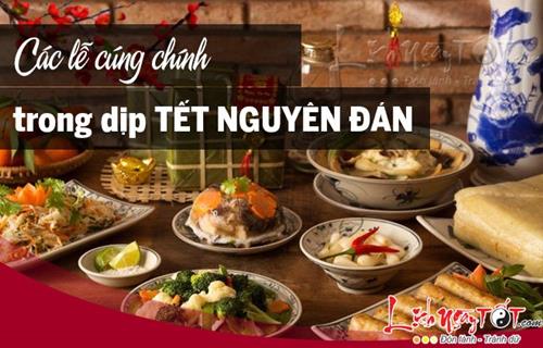 Infographic: Các lễ cúng chính trong dịp Tết Nguyên đán nhất định không thể bỏ qua