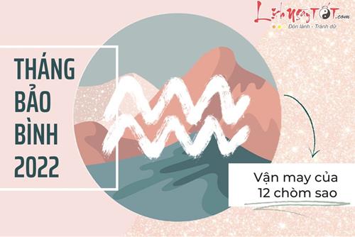 Tháng Bảo Bình 2022 cập bến, vận may đột phá nào chờ đón 12 cung hoàng đạo trong năm mới Nhâm Dần?