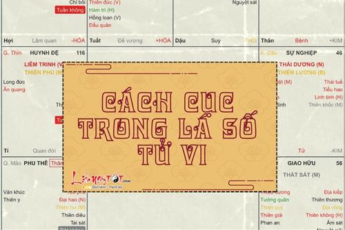 Các cách cục trong lá số tử vi và luận giải về vận mệnh con người