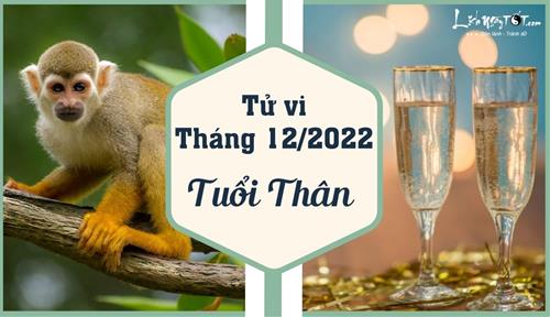 Tử vi tháng 12/2022 tuổi Thân âm lịch: Khó đạt hiệu quả như mong đợi, dễ hao tài tốn của