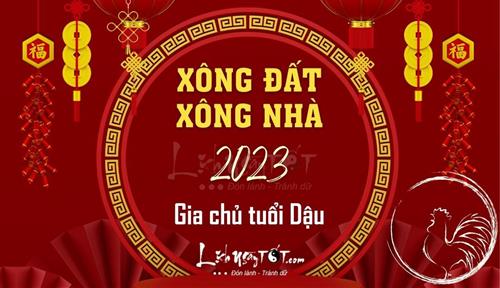 Tuổi xông nhà 2023 cho chủ nhà tuổi Dậu thoát vòng vây Thái Tuế, bứt phá về đích ngoạn mục