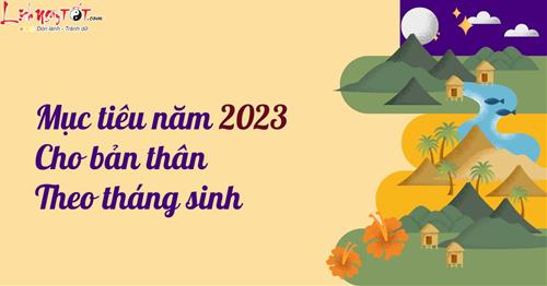 Bật mí mục tiêu năm 2023 mỗi người cần làm theo tháng sinh dương lịch: Lấy được MAY MẮN chỉ trong 3 giây