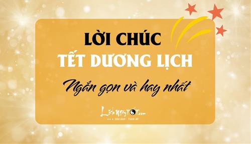 Lời chúc Tết Dương lịch 2026 NGẮN GỌN mà vô cùng Ý NGHĨA!