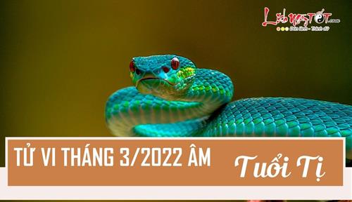 Tử vi tháng 3/2022 tuổi Tị âm lịch: Tinh thần uể oải, mưu sự khó thành