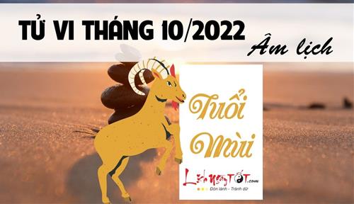 Tử vi tháng 10/2022 tuổi Mùi Âm lịch: An ổn, nhiều niềm vui nhưng đừng quên nỗ lực