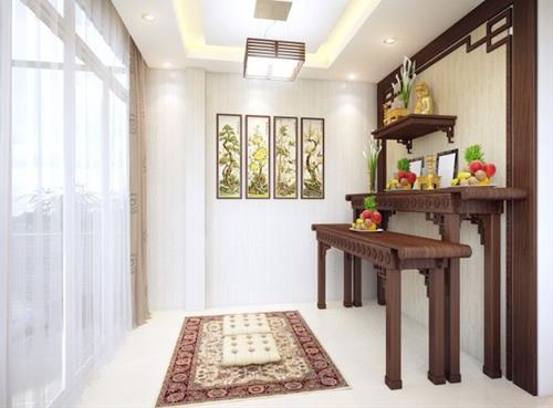 Nên đặt bàn thờ ở tầng 1 hay tầng thượng? Có lưu ý đặc biệt quan trọng nào?