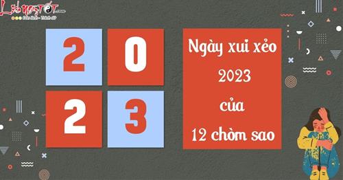 Ngày xui xẻo nhất của 12 cung hoàng đạo năm 2023: Đến hạn trả nghiệp!