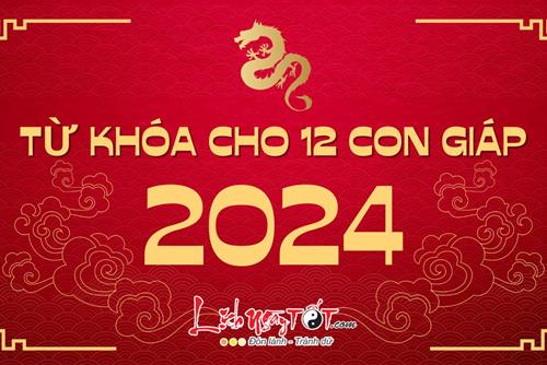 Từ khóa năm 2024 cho 12 con giáp kèm giải thích chi tiết: Chuẩn bị hành trang quan trọng cho năm Giáp Thìn