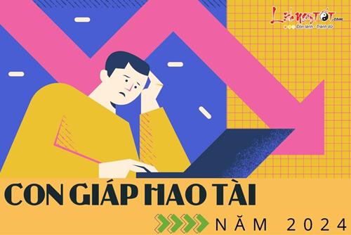 Cảnh báo 5 con giáp đối diện nguy cơ hao tài tốn của, đồng tiền không cánh mà bay trong năm 2024