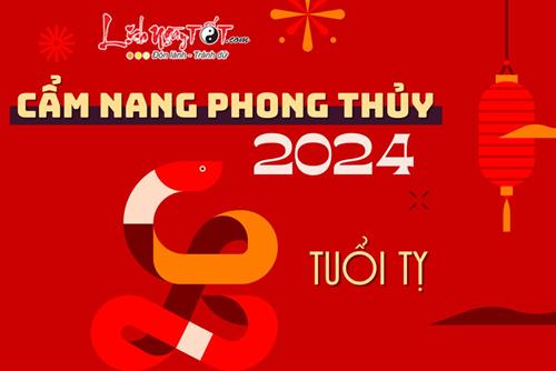 Cẩm nang phong thủy năm 2024 cho tuổi Tỵ: Sẵn sàng đón nhận thử thách để tạo bứt phá