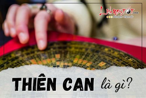 Thiên can là gì? Kiến thức cơ bản về Thiên can hữu dụng nhưng ít người biết