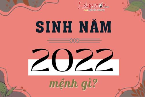 Sinh năm 2022 mệnh gì? Vận mệnh cuộc đời họ sẽ thăng trầm như thế nào?