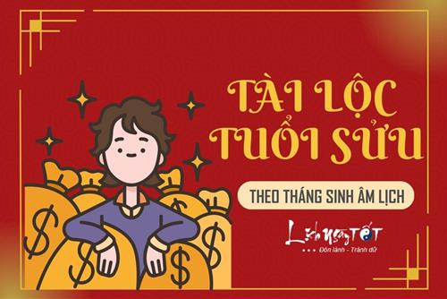 Tài lộc tuổi Sửu theo 12 tháng sinh âm lịch: Liệu bạn có số làm giàu?