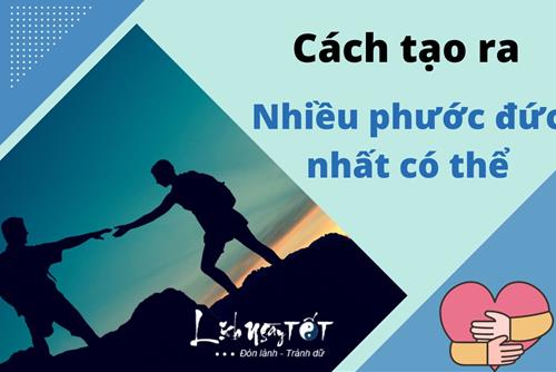 Top 10 cách tạo ra nhiều phước nhất cực dễ ai ai cũng làm được