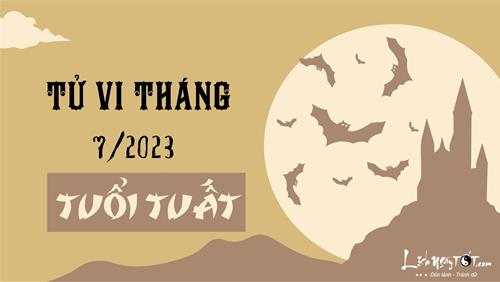 Tử vi tháng 7/2023 tuổi Tuất âm lịch: Dù thua ở hiện tại nhưng thắng lợi trong tương lai