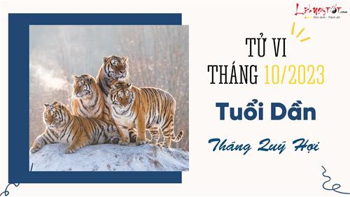 Tử vi tháng 10/2023 tuổi Dần âm lịch: Phát triển ổn định, có nền tảng thăng tiến nhờ quý nhân phù trợ