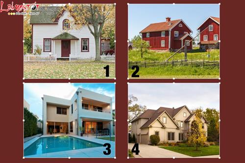Trắc nghiệm tâm lý: Dự đoán ĐỘ TUỔI kết hôn và sinh con qua ngôi nhà bạn yêu thích!