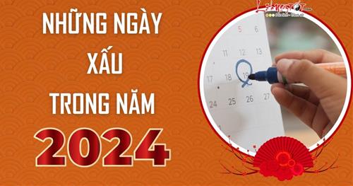 8 ngày VẬN KHÍ SUY KIỆT NĂM 2024, có ý định làm việc LỚN cần tránh xa!