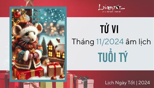 Tử vi tháng 11/2024 tuổi Tý âm lịch: Rắc rối triền miên, tự kiểm điểm mình