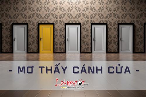 Hình ảnh cánh cửa trong giấc mơ có ý nghĩa gì?