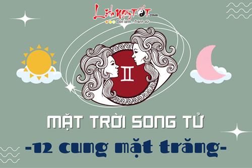 Khi Mặt trời Song Tử kết hợp với 12 cung Mặt trăng: Yếu tố nào quyết định bản chất của bạn?