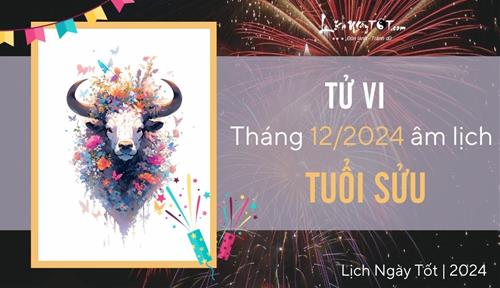Tử vi tháng 12/2024 tuổi Sửu âm lịch: Vận trình trì trệ, vẫn còn nhiều nỗi lắng lo