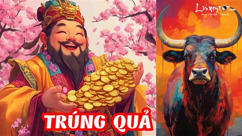 Thần TÀI ban LỘC chớp nhoáng: 4 con giáp GIÀU nhanh cuối năm 2024, sang 2025 tiếp tục bùng NỔ