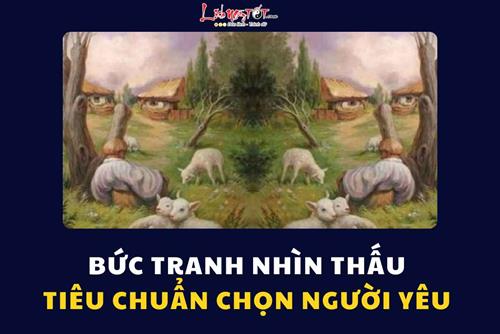 Trắc nghiệm tâm lý: Bức tranh nhìn thấu TIÊU CHUẨN chọn người yêu LÝ TƯỞNG của bạn