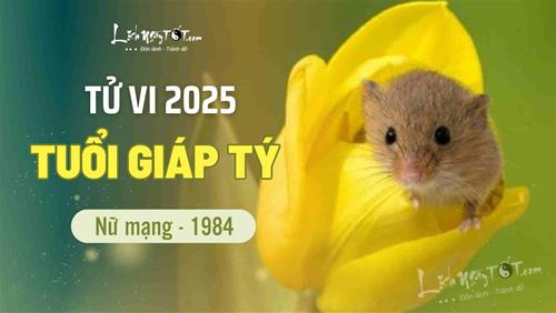 Tử vi năm 2025 tuổi Giáp Tý 1984 nữ mạng: Vẫn còn vất vả, đối mặt không ít thách thức