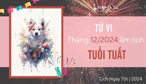 Tử vi tháng 12/2024 tuổi Tuất âm lịch: Đừng từ bỏ các mục tiêu dài hạn vì khó khăn tạm thời