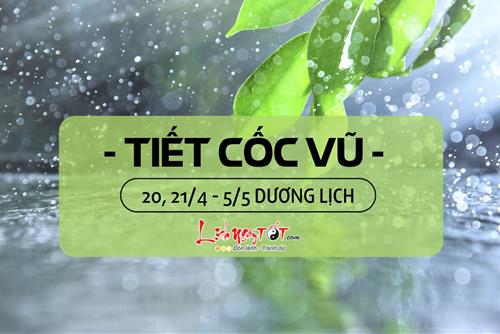 Tiết Cốc Vũ là gì, rơi vào thời điểm nào trong năm, đánh dấu bước biến chuyển gì của trời đất?