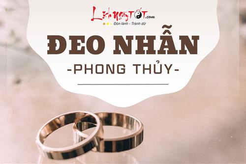 ĐEO NHẪN PHONG THỦY: Đeo đúng thì tài lộc ầm ầm, không thì xui xẻo ập đến – Tưởng dễ nhưng không hề!