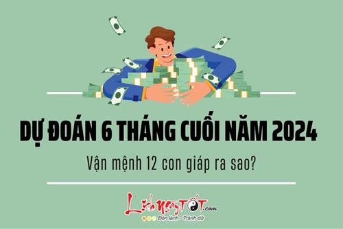 Dự đoán vận mệnh 12 con giáp trong 6 tháng cuối năm 2024: Đón thay đổi tích cực hay khó khăn ngập lối?