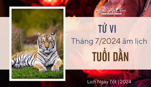 Tử vi tháng 7 cô hồn, tuổi Dần bầm dập vì thăng trầm và tốn kém khá nhiều tiền bạc