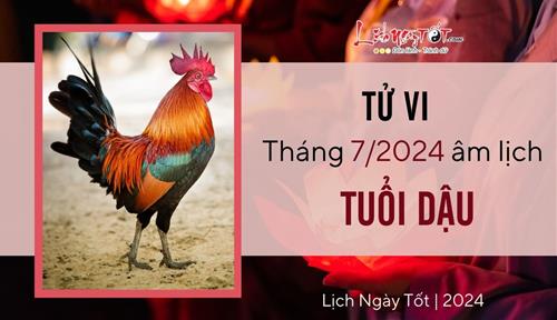 Tử vi tháng 7/2024 tuổi Dậu âm lịch: Vẫn tìm được hạnh phúc tháng Cô hồn, gặp trở ngại cũng dễ dàng vượt qua